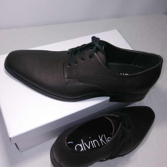 Calvin Klein Ramses Tumbled Leather Oxford NIB main image 4